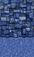 Toile accroché blue slate 27 pied